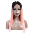 Factory Wholesale Cheap Price Synthetic Braiding Hair Wigs, Halloween Colored Lace Front Synthetic Wig